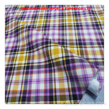 Tissu 100% polyester pour foulards en mousseline de soie